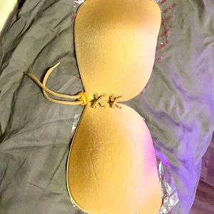 Two Sticky no show bras
